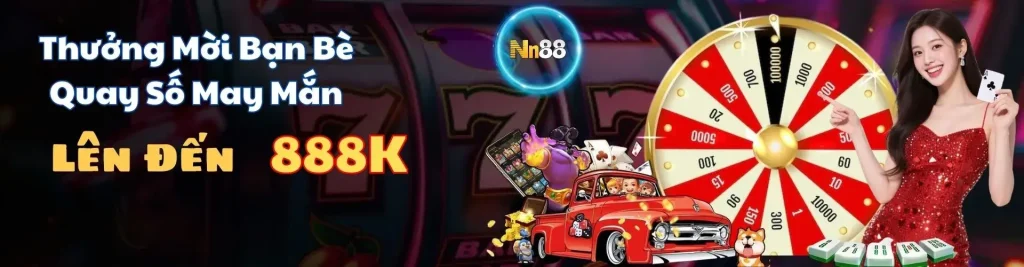 Quay thưởng nhận 888k tại Nn88z com